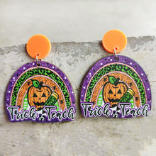 Load image into Gallery viewer, Halloween Drop Earrings
