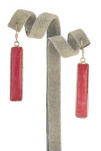 Carregar imagem no visualizador da galeria, Natural Stone Drop Earrings
