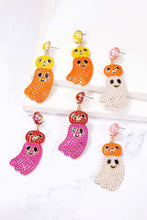 Carregar imagem no visualizador da galeria, Halloween Ghost Shape Dangle Earrings
