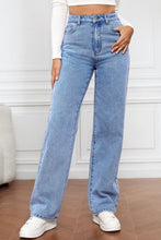 Carregar imagem no visualizador da galeria, High Waist Straight Jeans
