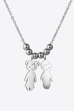 Carregar imagem no visualizador da galeria, Boy and Girl Pendant Stainless Steel Necklace
