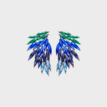 Carregar imagem no visualizador da galeria, Alloy Acrylic Wing Earrings
