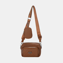 Carregar imagem no visualizador da galeria, PU Leather Adjustable Strap Crossbody Bag
