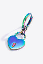 Carregar imagem no visualizador da galeria, Multicolored Heart Drop Earrings
