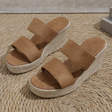 Carregar imagem no visualizador da galeria, Open Toe Platform Wedge Sandals
