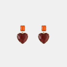 Carregar imagem no visualizador da galeria, Heart &amp; Geometric Alloy Earrings
