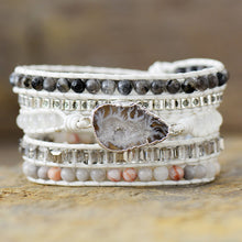 Carregar imagem no visualizador da galeria, Natural Stone Layered Bracelet
