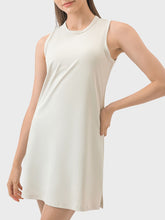 Load image into Gallery viewer, Round Neck Sleeveless Active Dress
