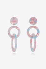 Carregar imagem no visualizador da galeria, Acrylic Double-Hoop Earrings
