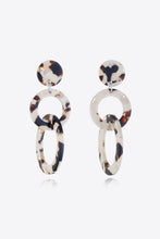 Carregar imagem no visualizador da galeria, Acrylic Double-Hoop Earrings
