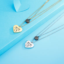 Load image into Gallery viewer, Stainless Steel Double-Layered Heart Pendant Necklace
