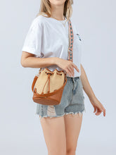 Load image into Gallery viewer, Straw Braided Adjustable Strap Bucket Bag
