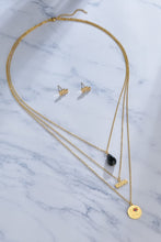 Load image into Gallery viewer, Triple-layer MAMA I LOVE YOU 18K gold-plated Pendant Combo Deal
