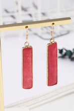 Load image into Gallery viewer, Natural Stone Drop Earrings
