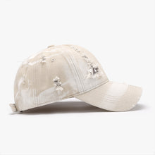 Load image into Gallery viewer, Distressed Adjustable Cotton Baseball Cap
