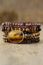 Carregar imagem no visualizador da galeria, Natural Stone Layered Bracelet
