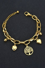 Carregar imagem no visualizador da galeria, Multi Charm Chunky Chain Bracelet
