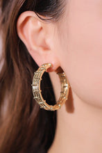 Carregar imagem no visualizador da galeria, 18K Gold-Plated Alloy C-Hoop Earrings
