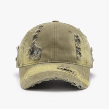 Load image into Gallery viewer, Distressed Adjustable Cotton Baseball Cap
