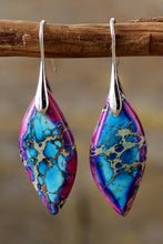 Carregar imagem no visualizador da galeria, Handmade Natural Stone Dangle Earrings
