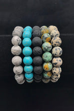 Carregar imagem no visualizador da galeria, Natural Stone Beaded Bracelet
