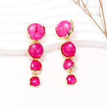 Load image into Gallery viewer, Alloy &amp; Rhinestone Earrings
