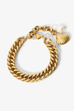 Carregar imagem no visualizador da galeria, 18K Gold-Plated Curb Chain Bracelet
