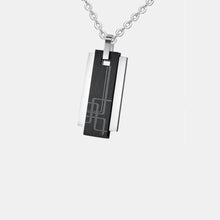 Carregar imagem no visualizador da galeria, Titanium Steel Minimalist Bar Necklace
