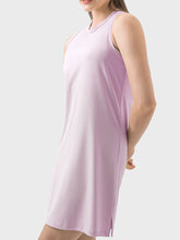 Load image into Gallery viewer, Round Neck Sleeveless Active Dress
