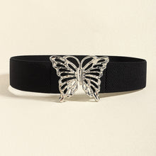 Carregar imagem no visualizador da galeria, Butterfly Alloy Buckle Elastic Belt
