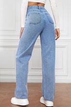 Carregar imagem no visualizador da galeria, High Waist Straight Jeans
