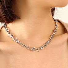 Carregar imagem no visualizador da galeria, Chunky Chain Titanium Steel Necklace
