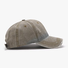 Load image into Gallery viewer, Distressed Washed Adjustable Baseball Cap
