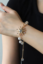 Carregar imagem no visualizador da galeria, Synthetic Pearl Star Shape Alloy Bracelet
