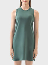 Load image into Gallery viewer, Round Neck Sleeveless Active Dress
