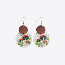 Load image into Gallery viewer, Printed Geometric Drop Earrings
