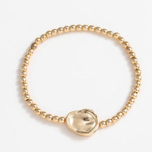 Load image into Gallery viewer, Gold-Plated Alloy Bead Bracelet
