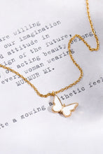 Carregar imagem no visualizador da galeria, Butterfly Pendant Copper 14K Gold-Plated Necklace
