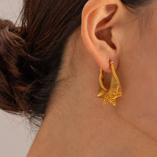 Carregar imagem no visualizador da galeria, 18K Gold-Plated Stainless Steel Earrings
