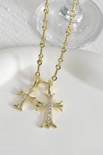 Load image into Gallery viewer, Cross Pendant Stainless Steel Necklace
