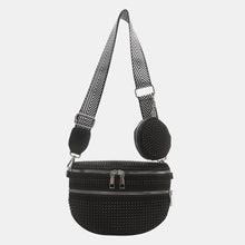 Carregar imagem no visualizador da galeria, Studded Adjustable Strap Crossbody Bag
