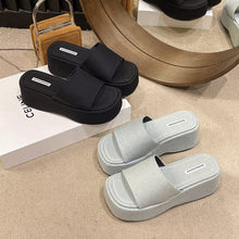 Load image into Gallery viewer, Open Front Platform Sandals
