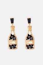 Carregar imagem no visualizador da galeria, Wine Shape Zinc Alloy Acrylic Dangle Earrings
