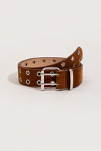 Carregar imagem no visualizador da galeria, Double Row Grommet PU Leather Belt
