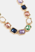 Load image into Gallery viewer, Glass Stone Alloy Necklace
