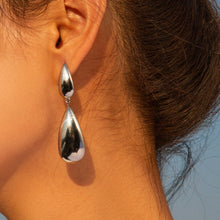 Carregar imagem no visualizador da galeria, Stainless Steel Dangle Earrings
