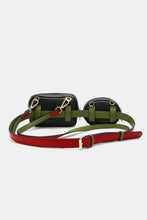 Carregar imagem no visualizador da galeria, Nicole Lee USA Double Pouch Fanny Pack
