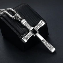 Carregar imagem no visualizador da galeria, Titanium Steel Cross Necklace
