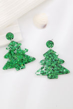 Carregar imagem no visualizador da galeria, Christmas Tree Acrylic Earrings
