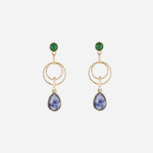 Carregar imagem no visualizador da galeria, Teardrop Shape Alloy Dangle Earrings
